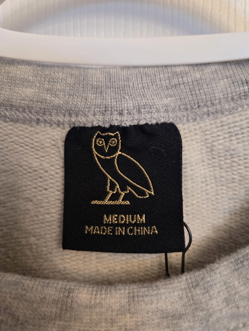 October's Very Own - crewneck ash heather grey sweatshirt